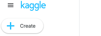在Kaggle上创建一个新的项目